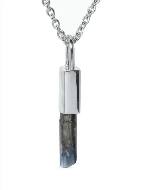 Parts of Four Talisman tanzanite pendant necklace