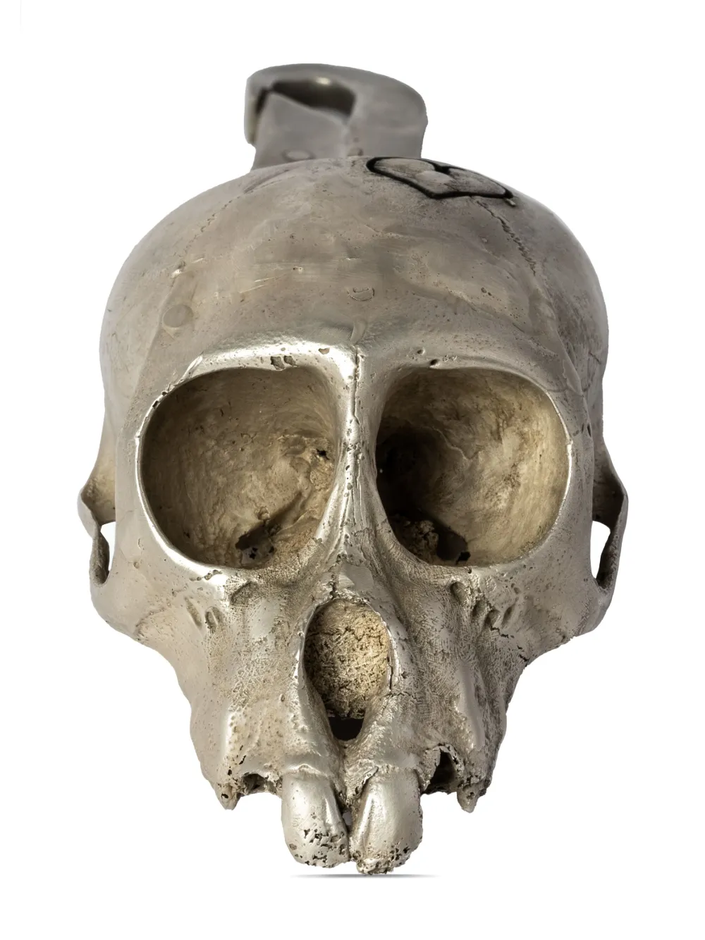 PARTS OF FOUR MONKEY SKULL CHARM