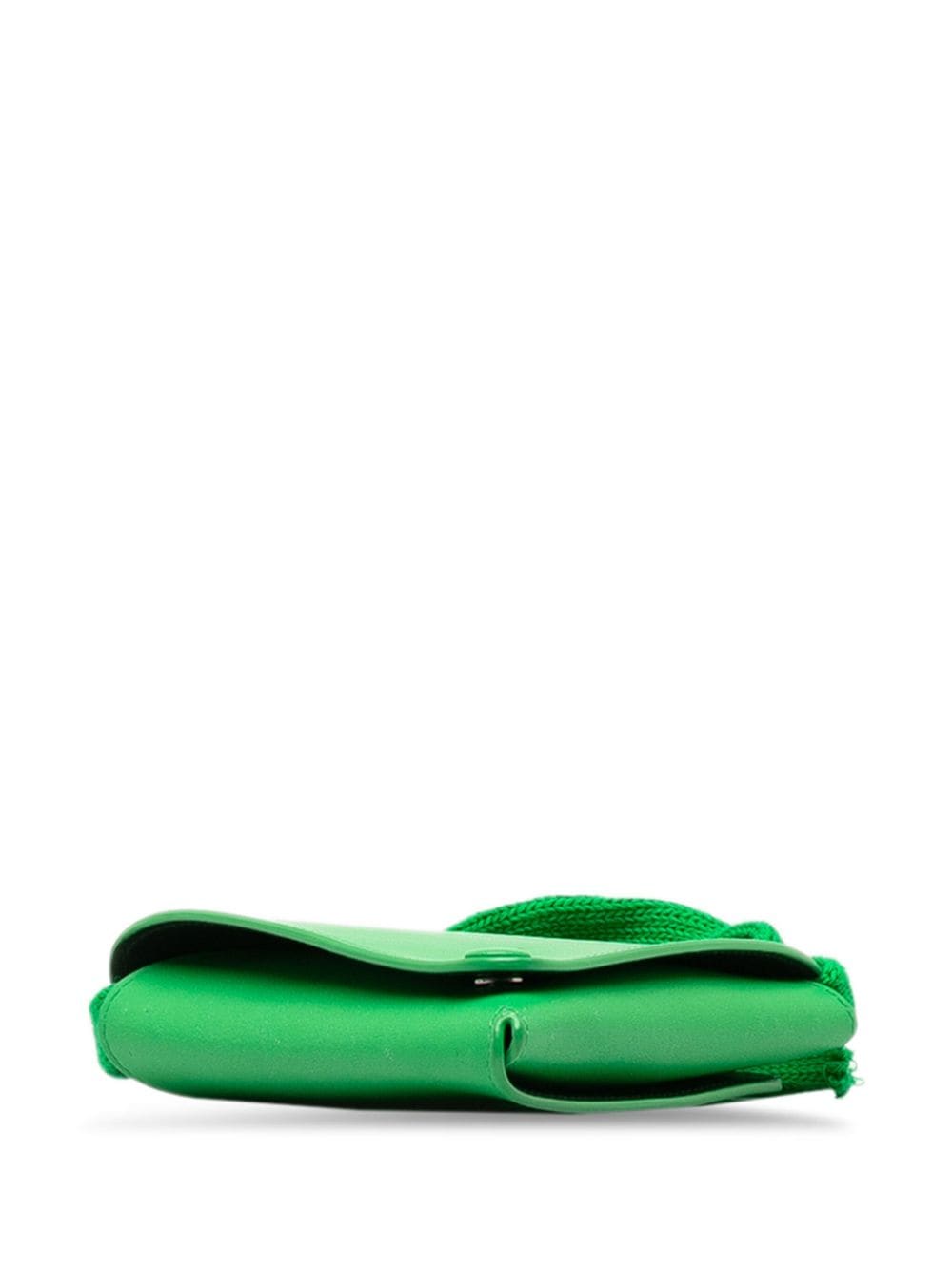 Pre-owned Bottega Veneta 2012-2023 Triangle Pouch Bag In Green