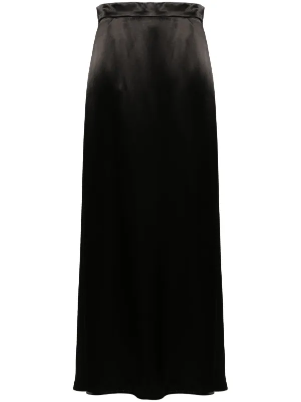 Jil Sander satin-finish Maxi Skirt - Farfetch