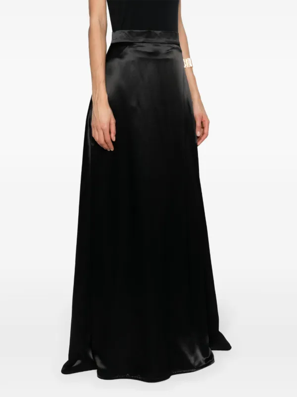 Jil Sander satin-finish Maxi Skirt - Farfetch