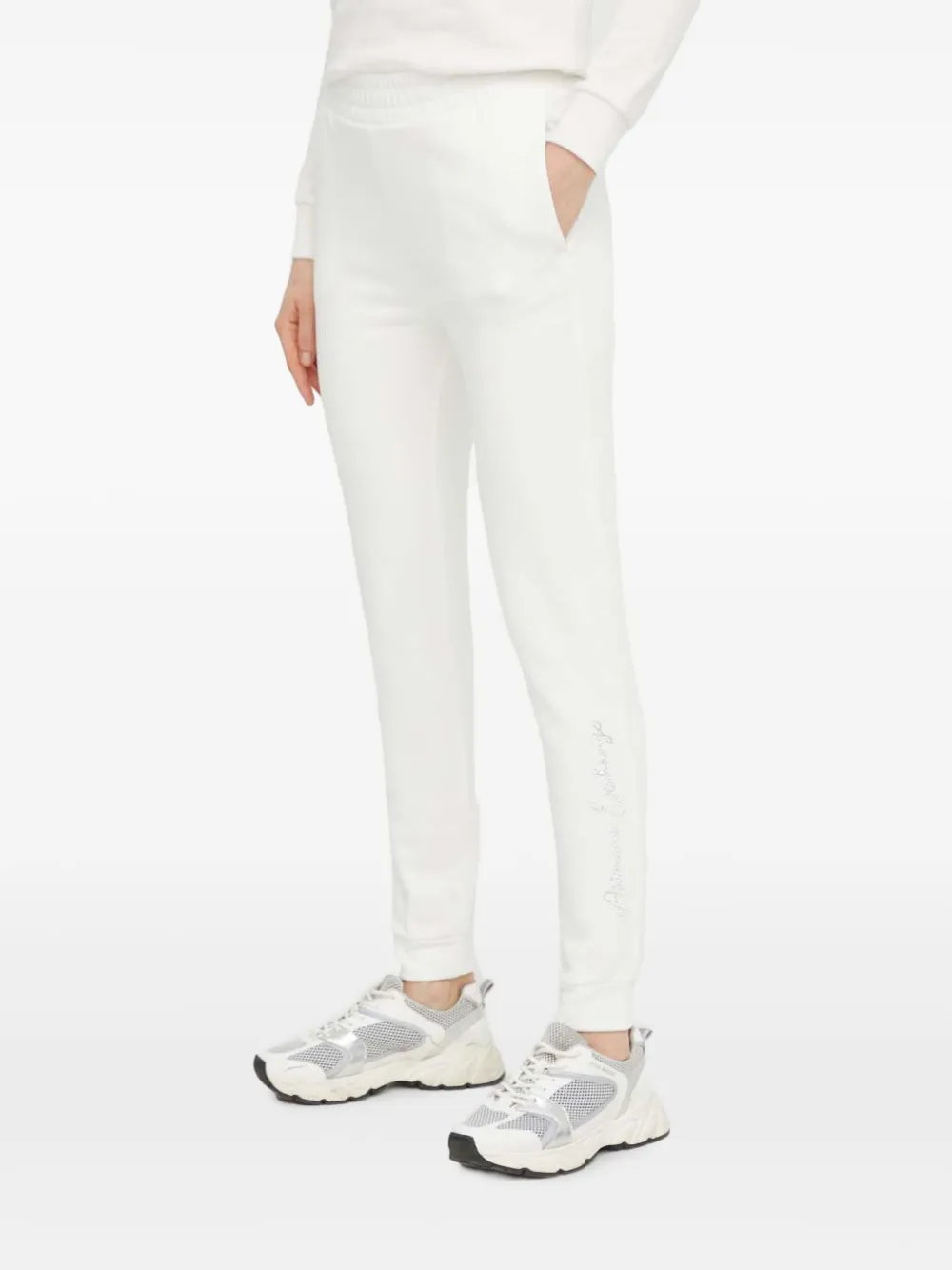 Armani Exchange トラックパンツ - ホワイト Armani Exchange トラックパンツ - ホワイト