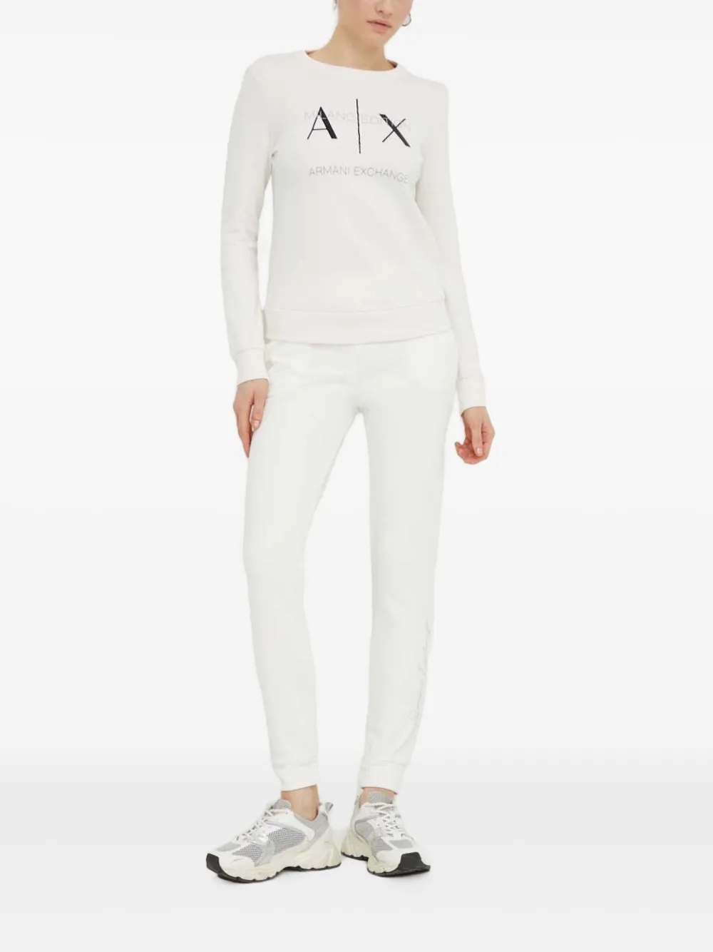 Armani Exchange logo-detail track pants | Sweatpants | Image 2