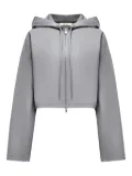 12 STOREEZ zip-up hoodie - Grey