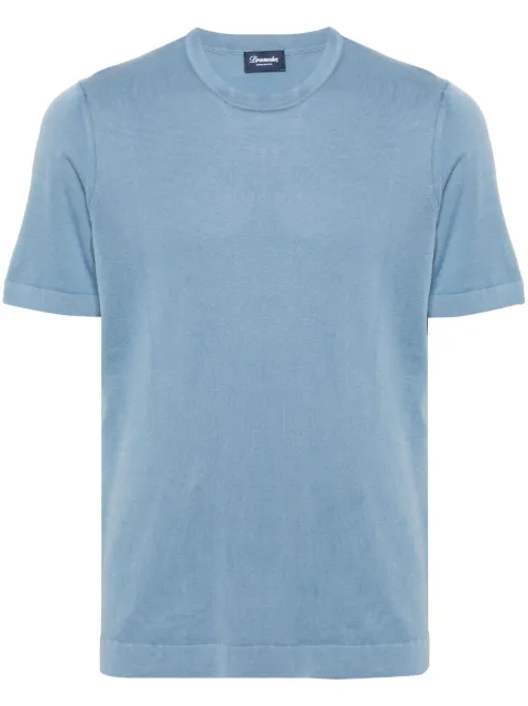 Drumohr crew-neck short-sleeve jumper