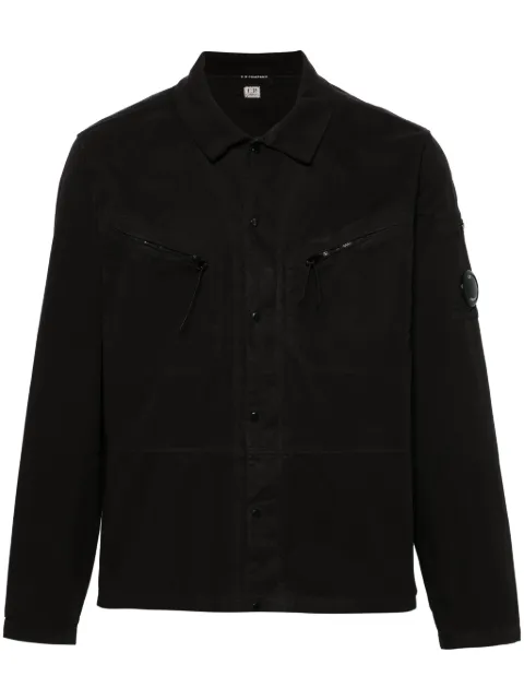 C.P. Company camisa con detalle Lens