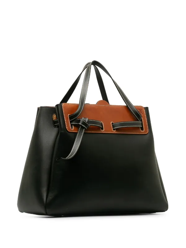 Loewe Pre-Owned 2010-2023 Large Lazo Tote Bag - Farfetch