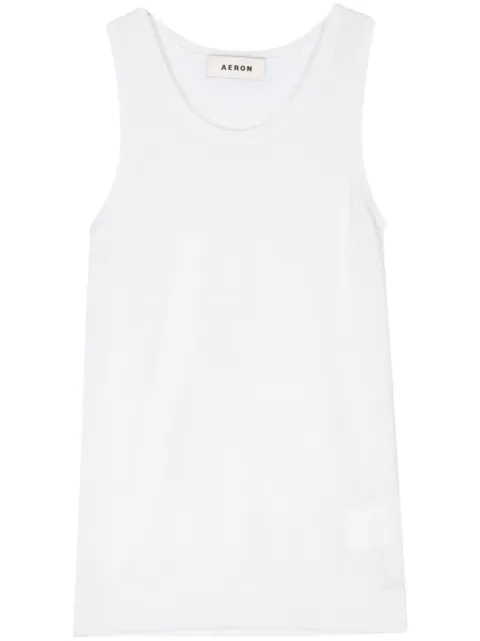 AERON sleeveless knitted top