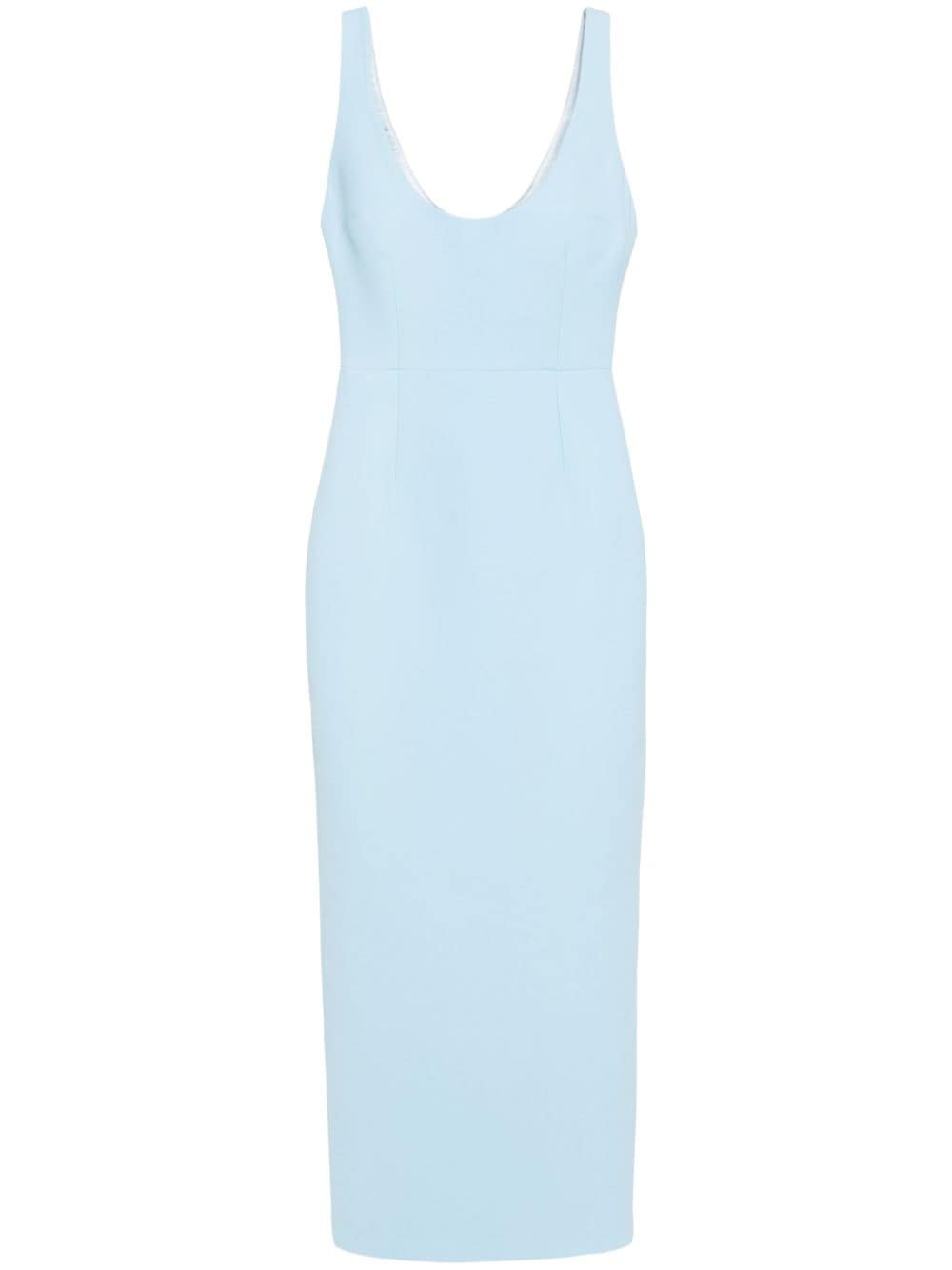 The New Arrivals Ilkyaz Ozel Manu Sleeveless Dress In Blue