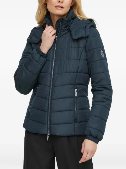 Armani Exchange hooded quilted puffer jacket