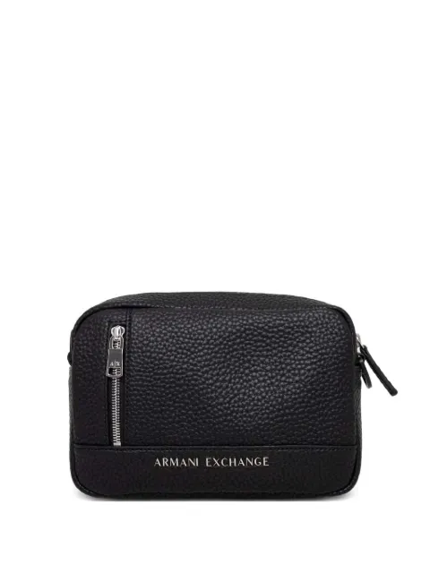 Armani Exchange logo-lettering belt bag