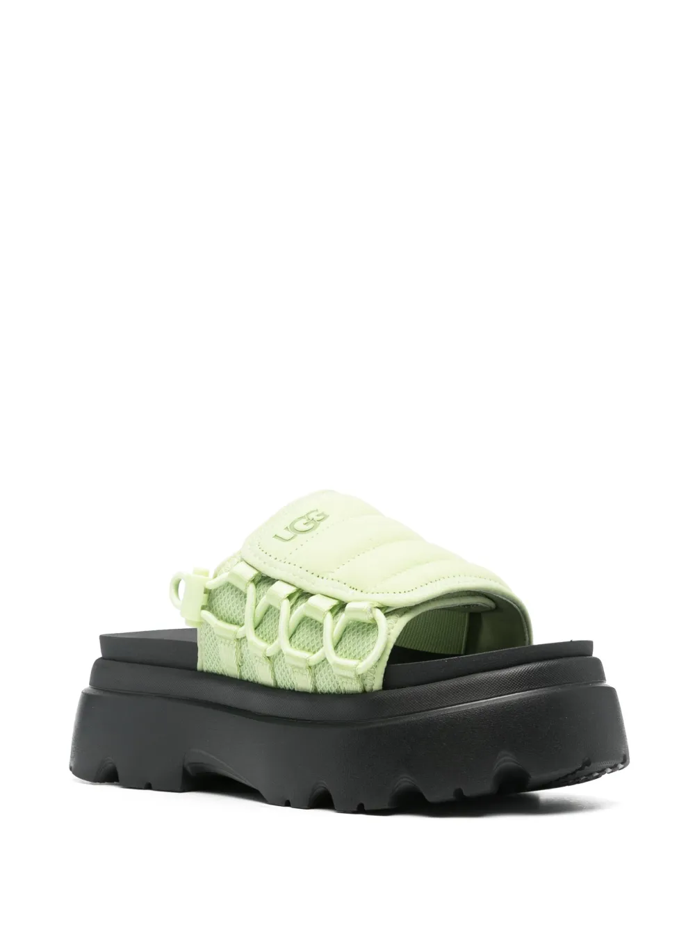 Shop Ugg Callie Slides In Green