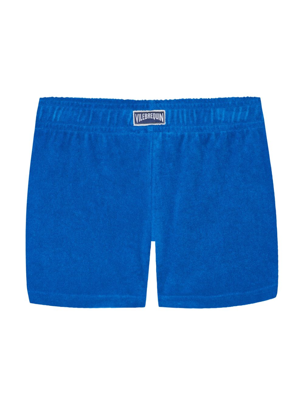 Vilebrequin Kids turtle-embroidered terry-cloth shorts - Blauw