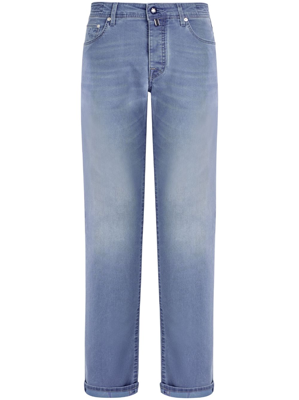 Vilebrequin Gambetta18 straight-leg jeans Blauw