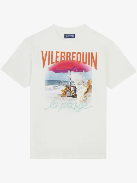 Vilebrequin playera con estampado gráfico