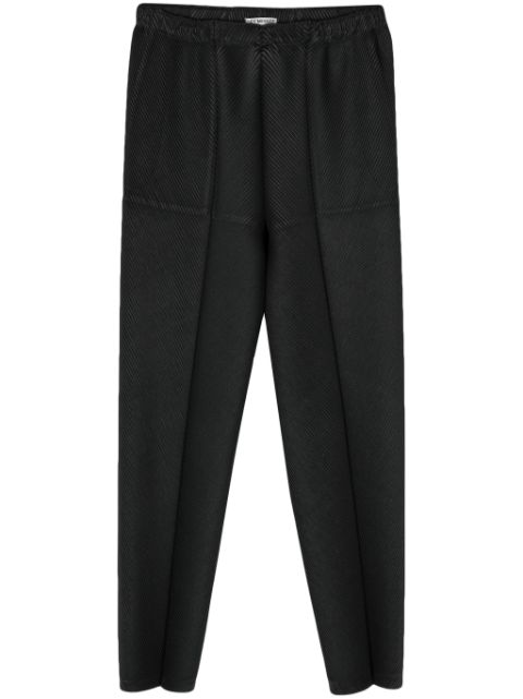 Issey Miyake plissé tapered trousers