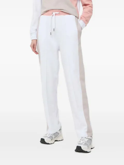 Armani Exchange pants con cordones en la pretina y logo estampado