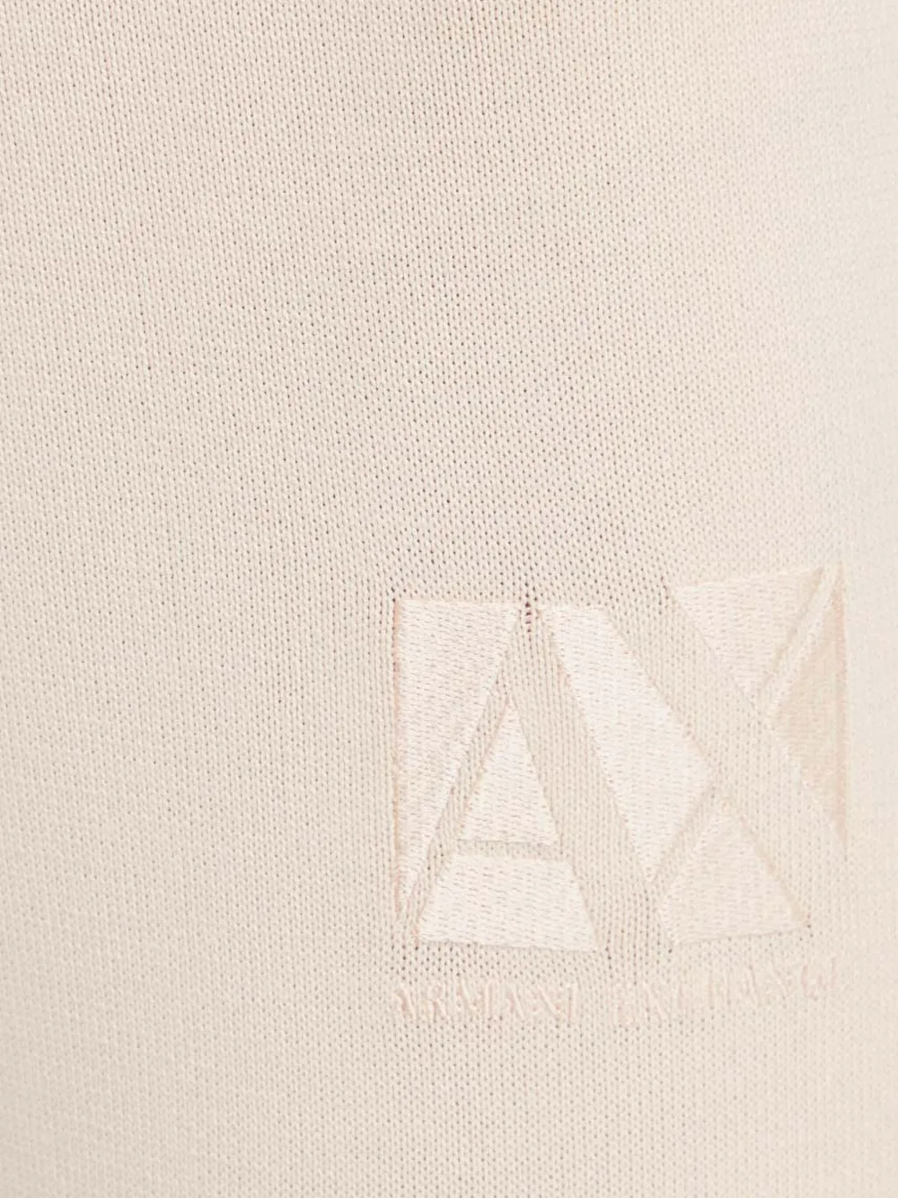 Armani Exchange Trainingsbroek met geborduurd logo Roze