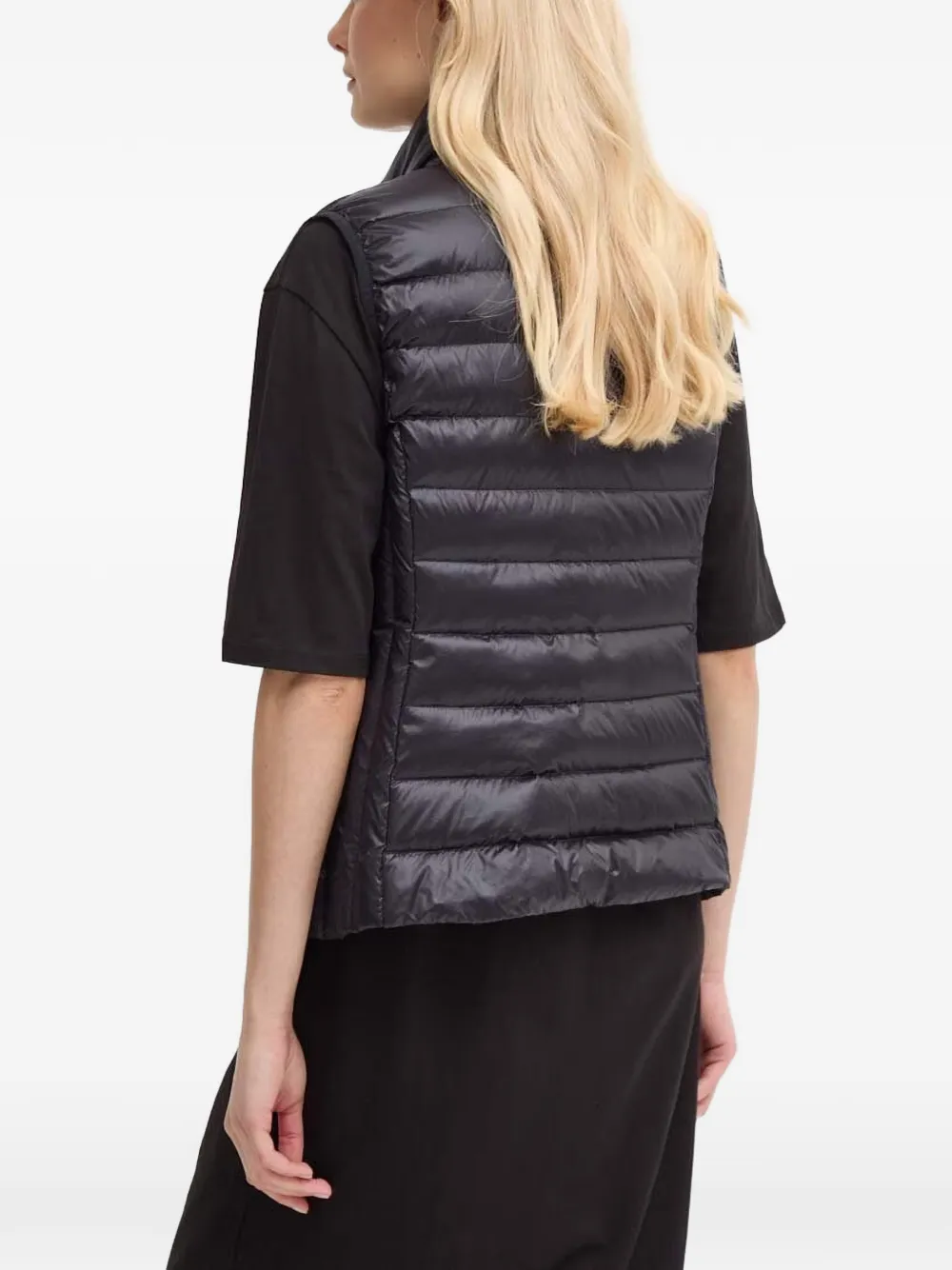  Armani Exchange Zip-up Gilet - Black 