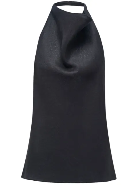 12 STOREEZ open-back linen top