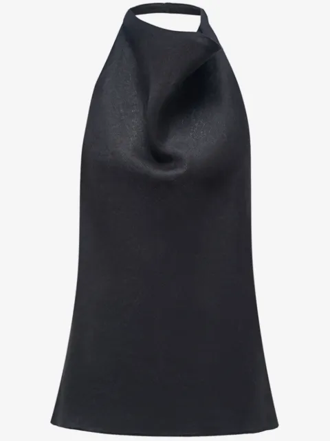 12 STOREEZ open-back linen top