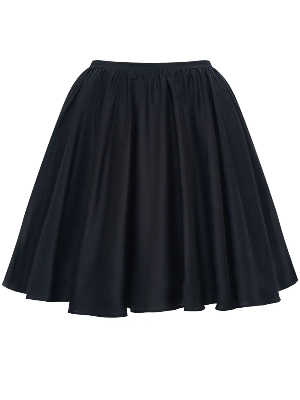 12 STOREEZ High waist mini-rok Zwart