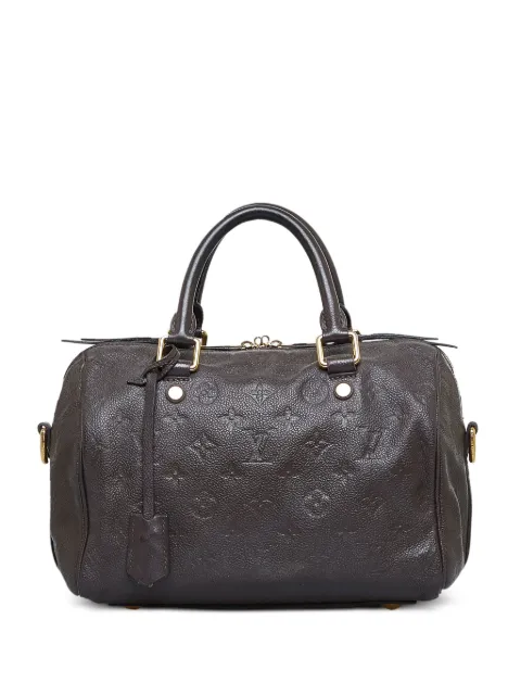 Louis Vuitton Pre-Owned 2012 Monogram Empreinte Speedy Bandouliere 25 boston bag WOMEN