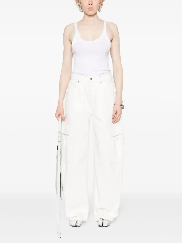 Alexander Wang orders White Cargo Jeans