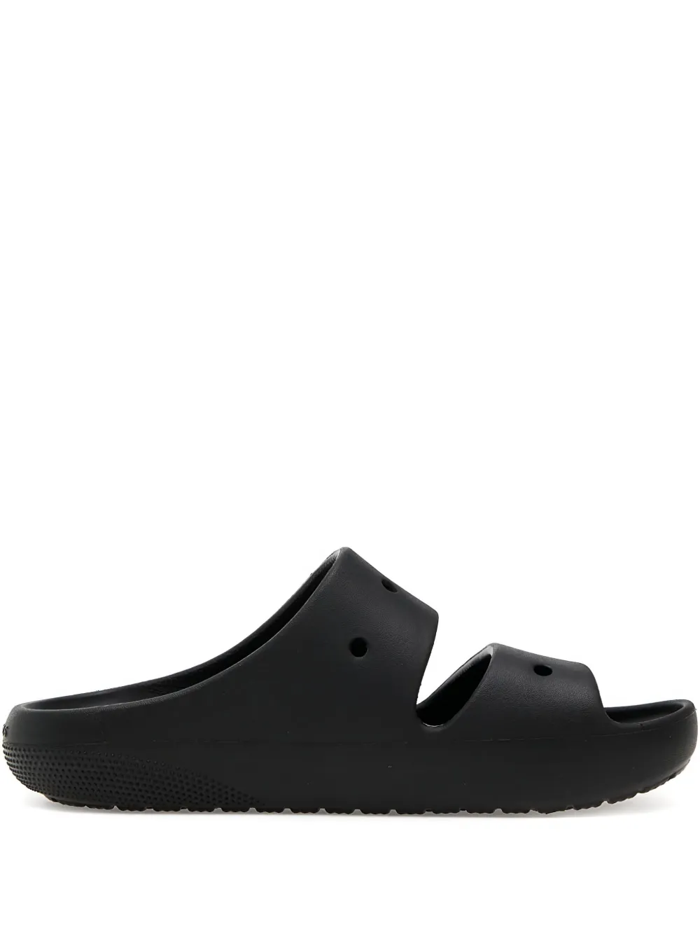 Crocs Slide com tiras | Preto | Image 1