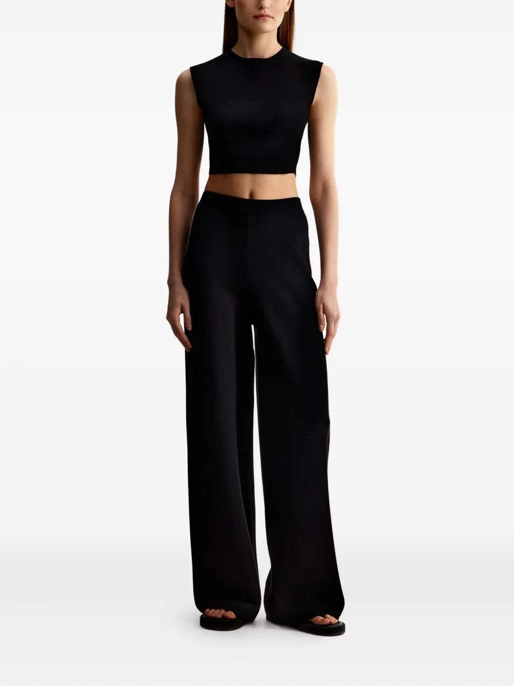 12 STOREEZ sleeveless round-neck top | Knitted Tops | Image 2