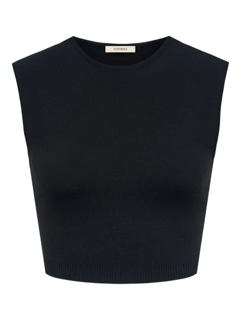12 STOREEZ sleeveless round-neck top