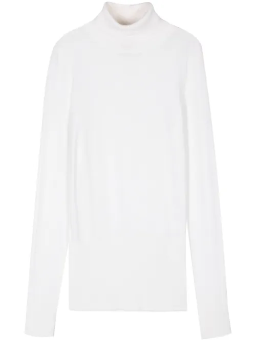 Pull en laine mérinos à col roulé - AERON - Modalova