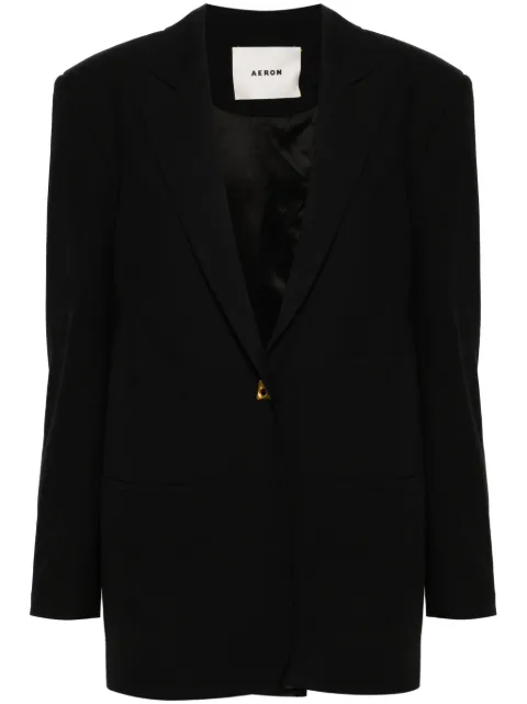 AERON Mercedes logo-plaque blazer