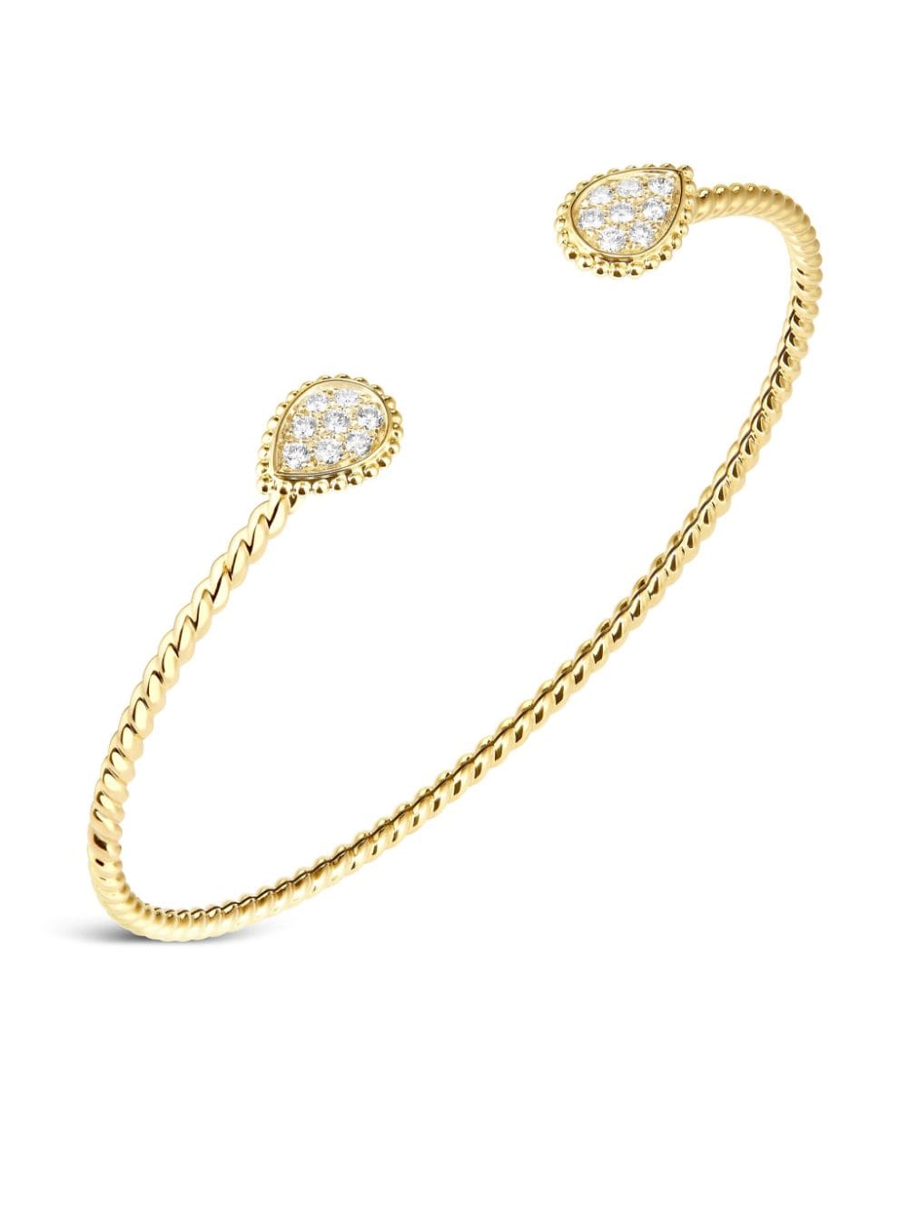 Image 2 of Boucheron 18kt recycled gold Serpent Bohème diamond bracelet
