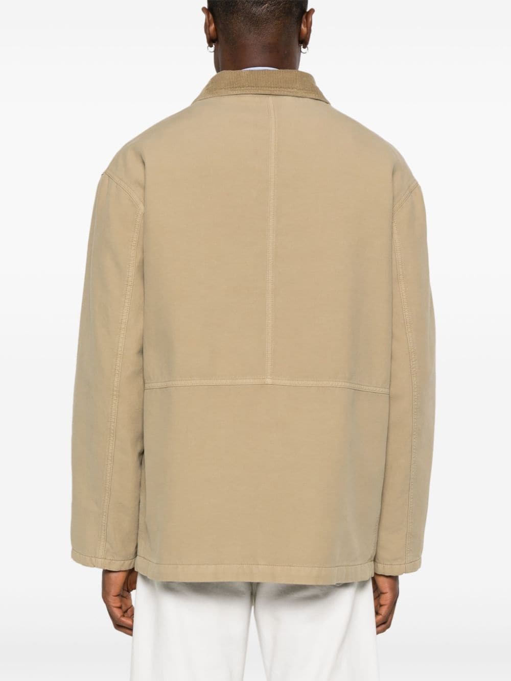 Shop The Row Frank Cotton Jacket In Neutrals