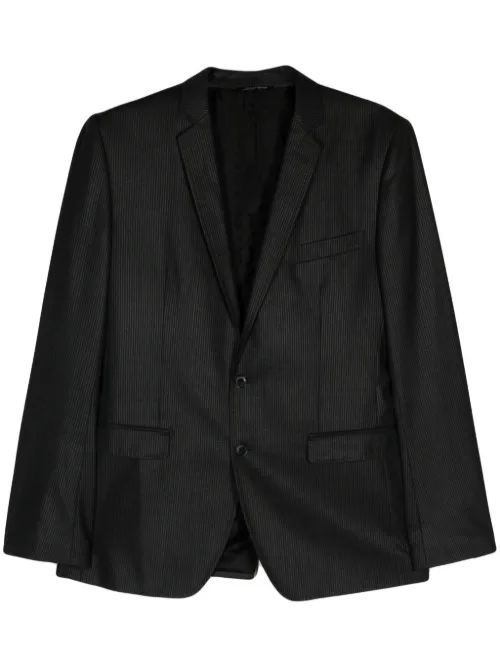 Veste boutonnée à fines rayures (années 2000) - Dolce & Gabbana Pre-Owned - Modalova