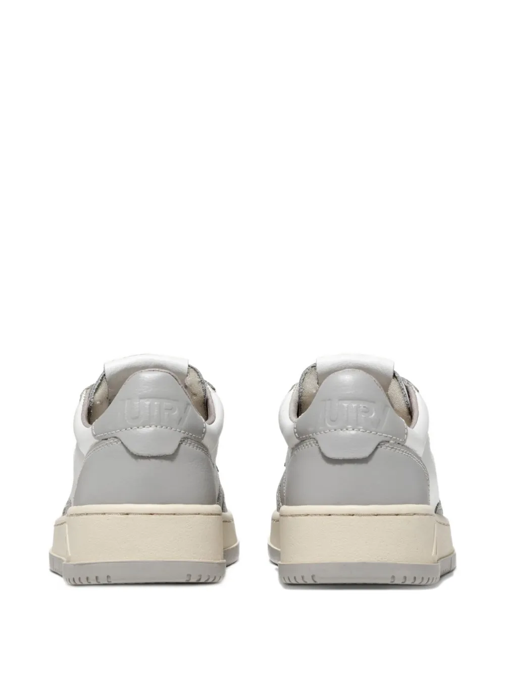 Autry Medalist geperforeerde sneakers Wit