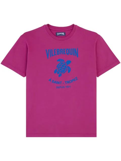 Vilebrequin logo-print cotton T-shirt