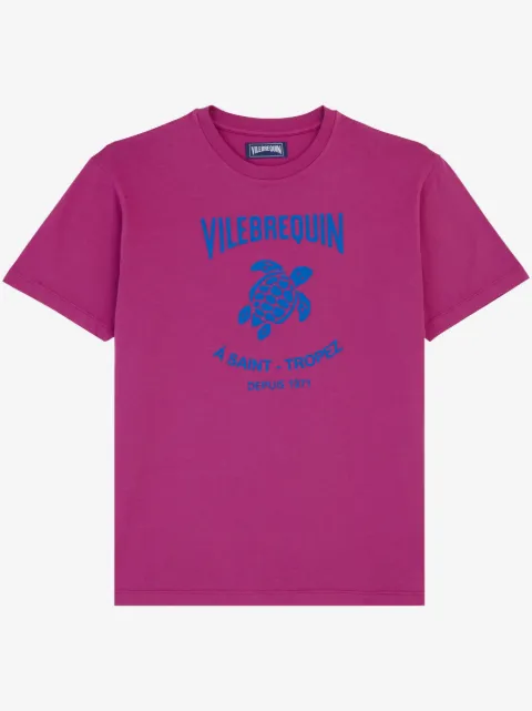 Vilebrequin logo-print cotton T-shirt