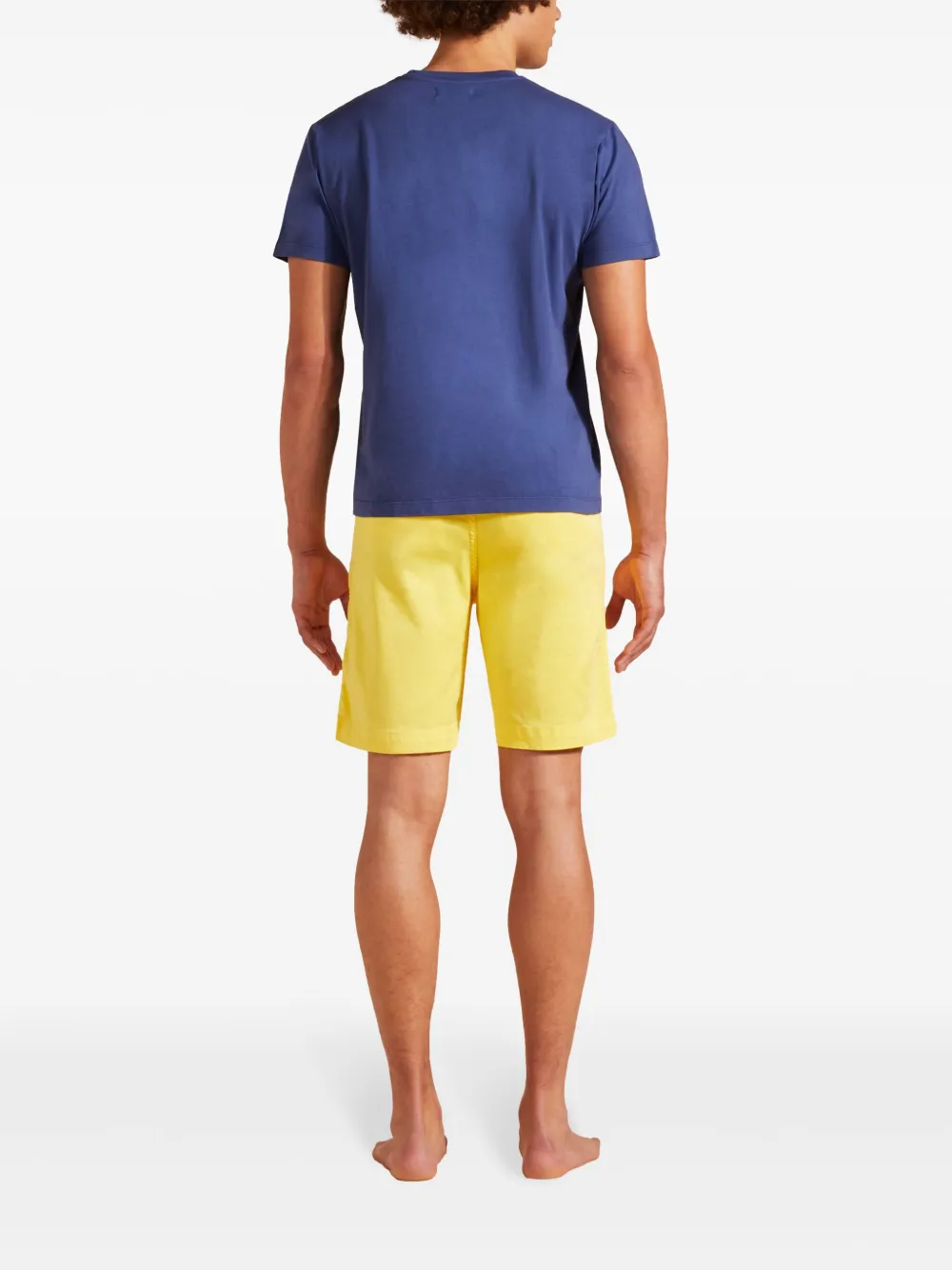 Vilebrequin T-shirt met logoprint Blauw