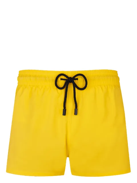 Vilebrequin logo-appliqué drawstring swim shorts 