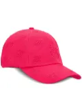 Vilebrequin Turtles-embroidered cotton baseball cap - Pink