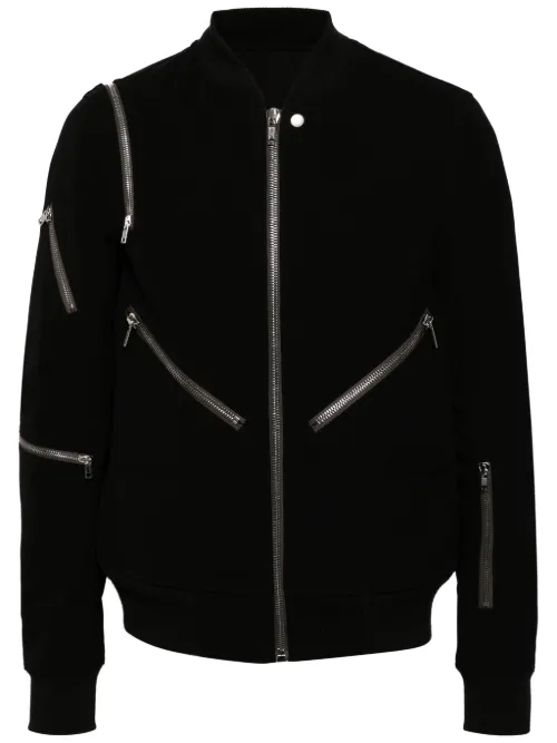 Veste bomber à détails de zips - Rick Owens - Modalova