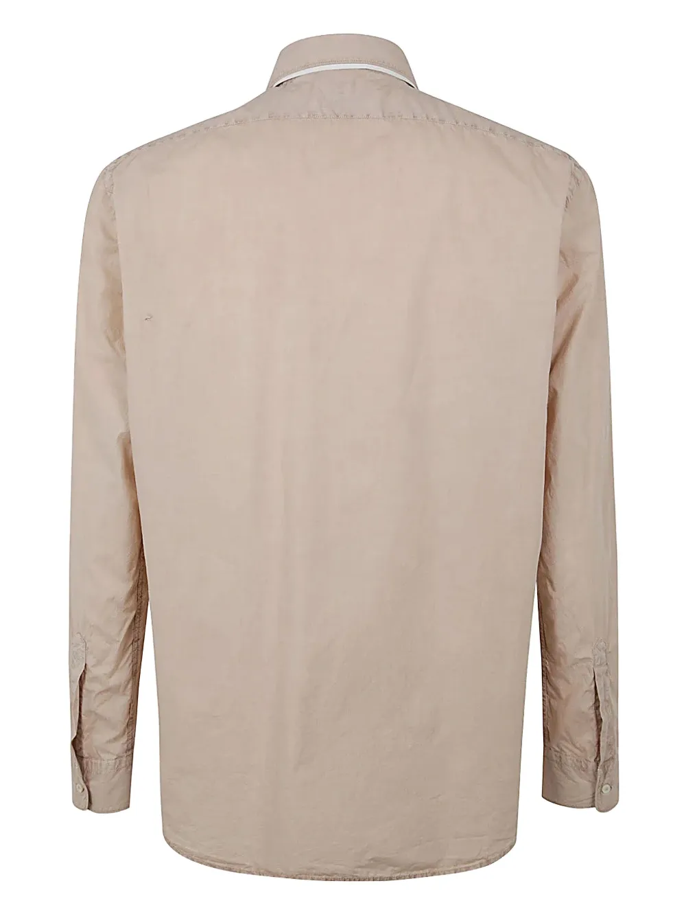 ASPESI Katoenen button-up overhemd - Beige