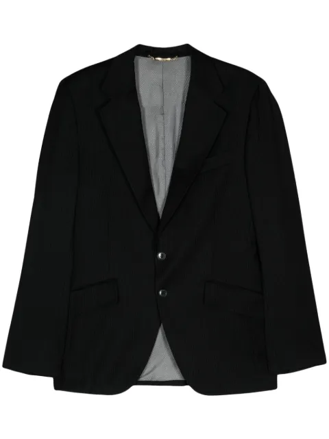 Dolce & Gabbana Pre-Owned 2000s pinstriped single-breasted jacket