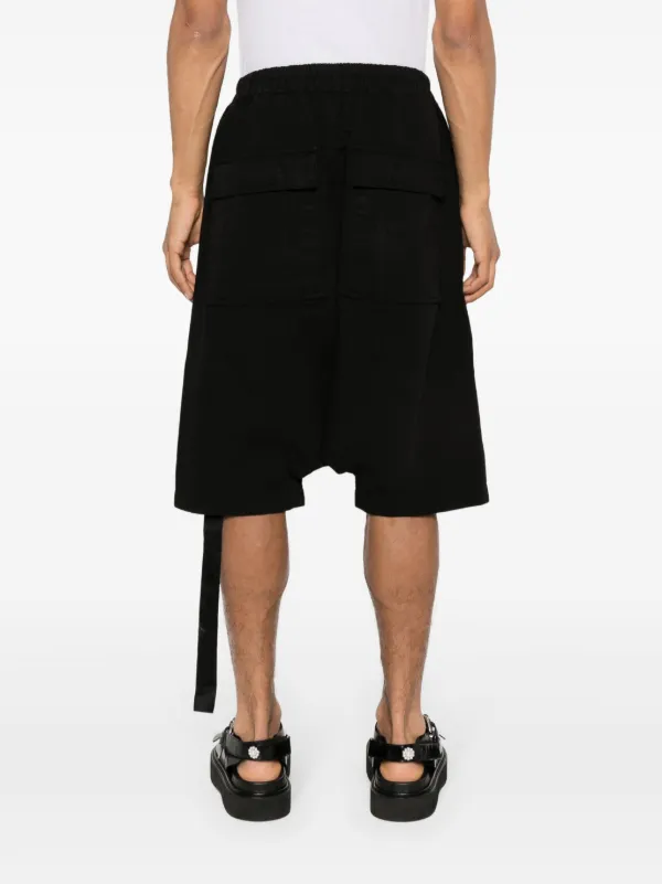 Rick Owens DRKSHDW Drawstring Pods drop-crotch Shorts Rick Owens DRKSHDW Drawstring Pods drop-crotch Shorts