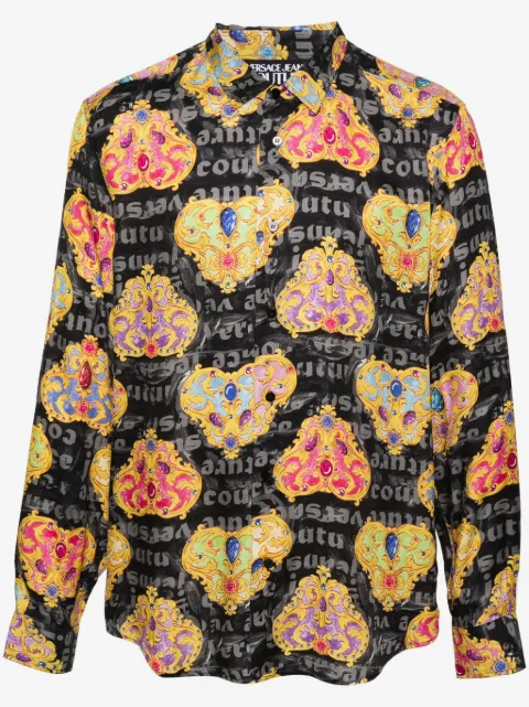 Versace Jeans Couture Heart Couture-print shirt