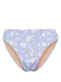 Evarae Iza leopard bikini bottoms - Blue