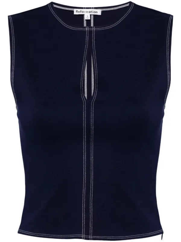 Reformation トップス Reformation | Tops | Reformation Nisa Knit Bodysuit Button