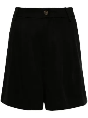 SHUSHU/TONG サイドスリット ショートパンツ | ブラック | FARFETCH JP